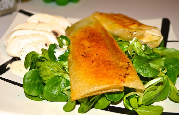 Faire un feuilleté chèvre / miel